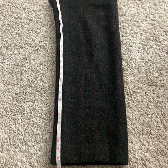 Woolrich Vintage 90s Wool Hunting Pants Trousers Red Plaid Mens 32 - Picture 11 of 12